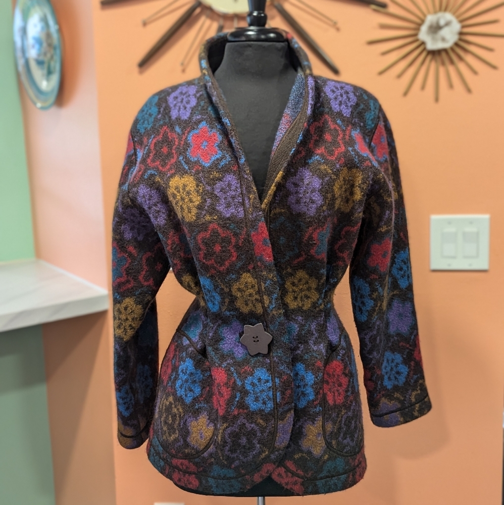 ✨✨SOLD✨✨Missoni Multicolor Floral Jacket